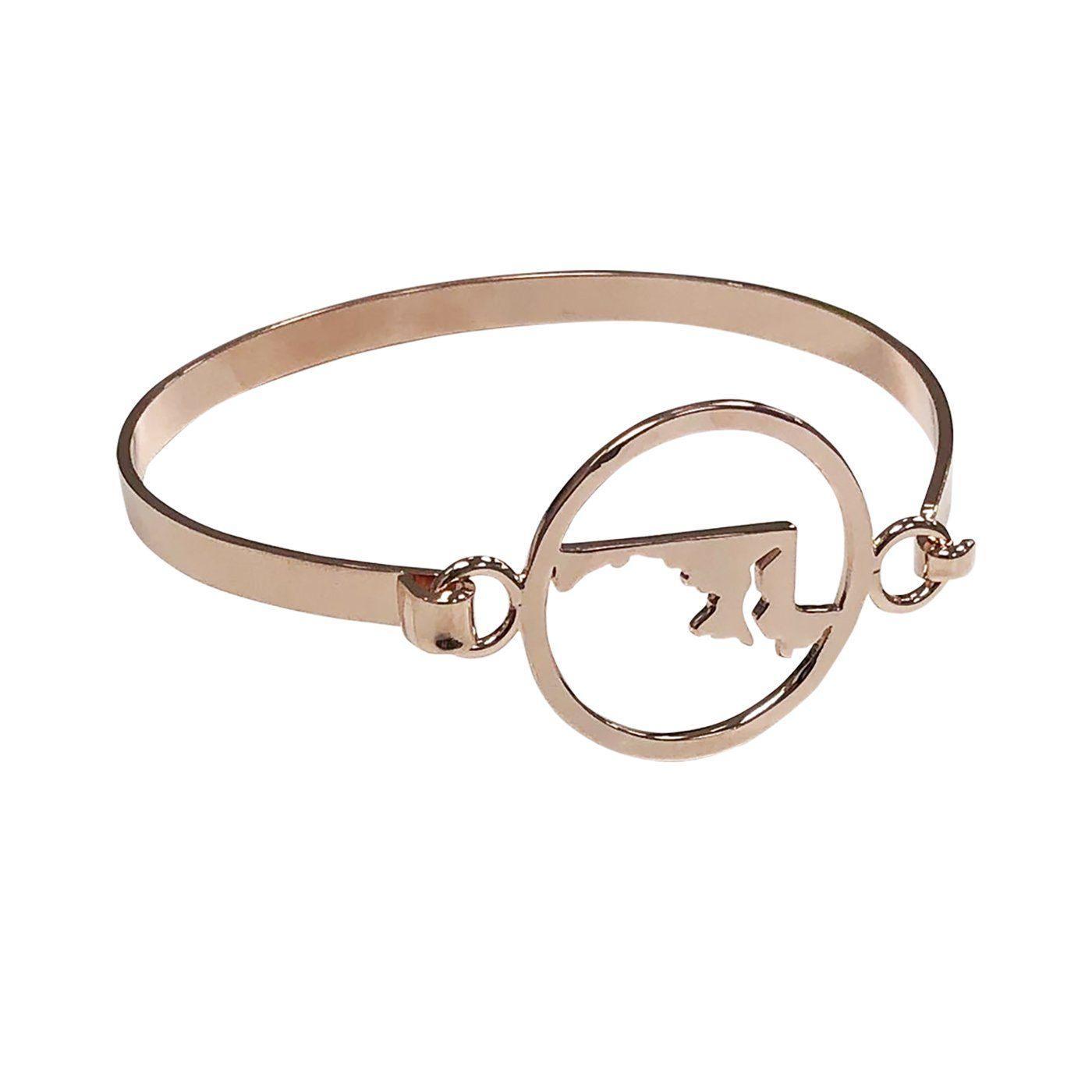 State of Maryland (Rose Gold) / Bracelet - Route One Apparel