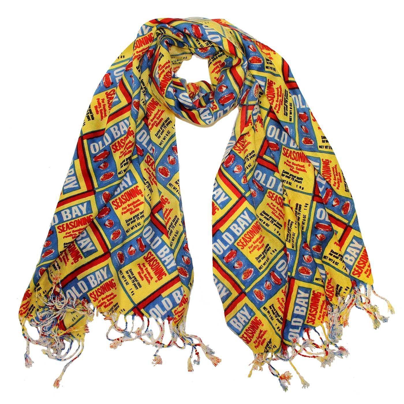 Flat Old Bay Can Pattern / Scarf - Route One Apparel