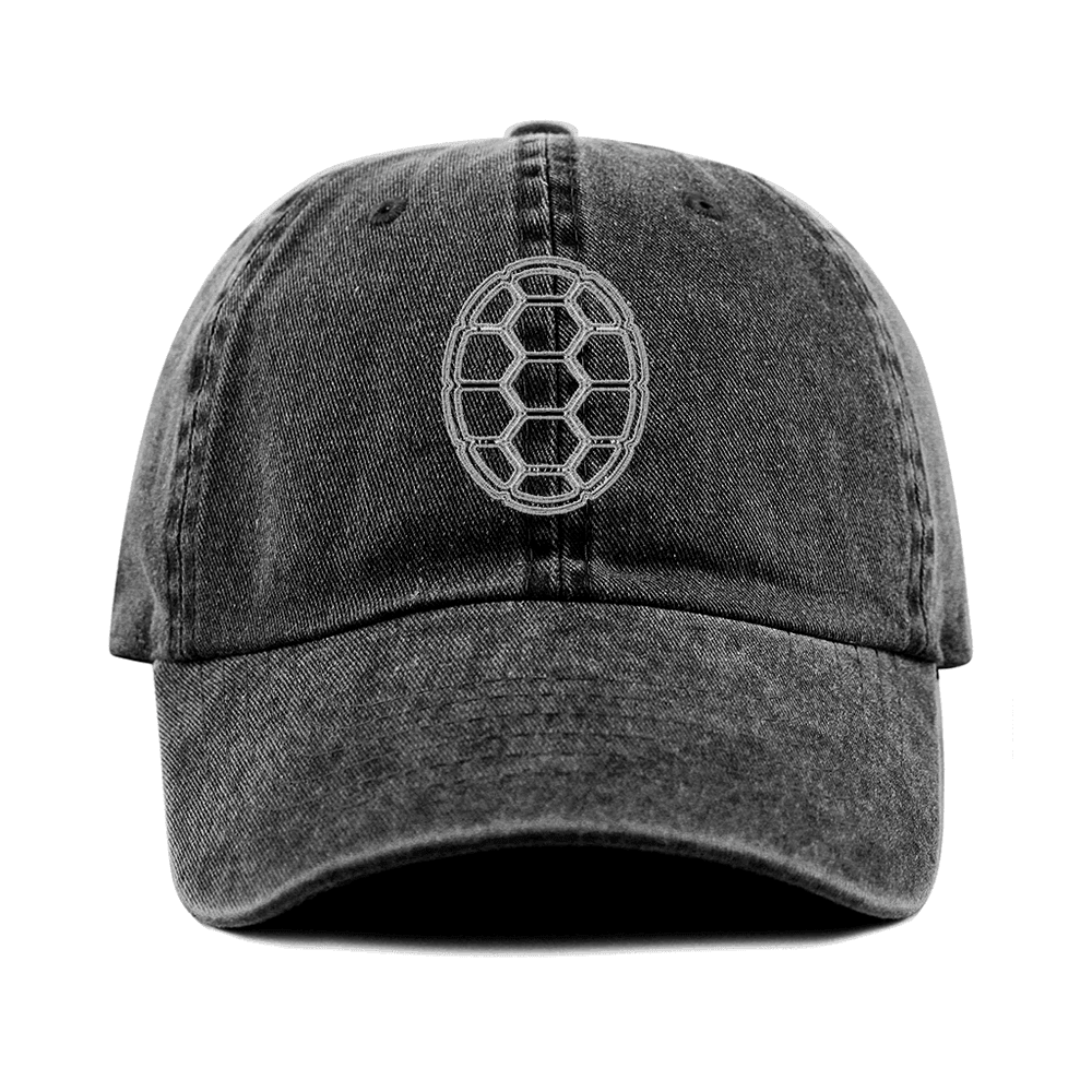 Turtle Shell (Black) / Baseball Hat - Route One Apparel
