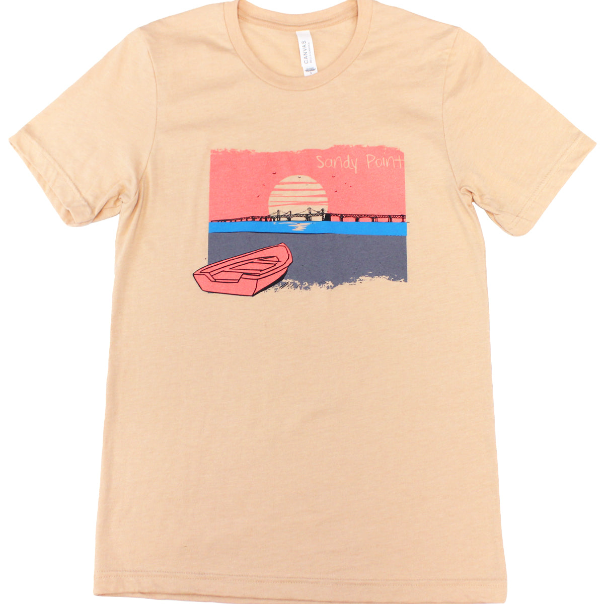 Sandy Point State Park (Heather Sand Dune) / Shirt - Route One Apparel
