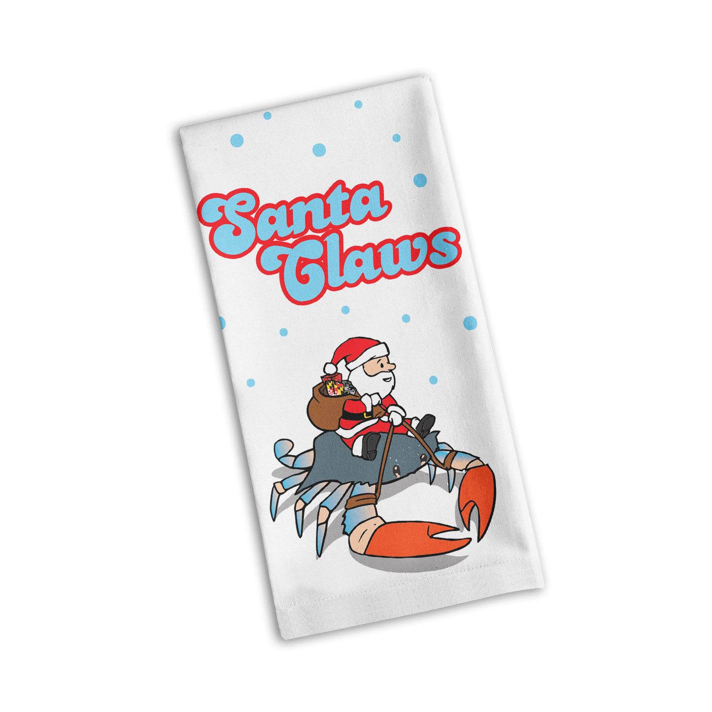 Santa Claws / Kitchen Towel - Route One Apparel