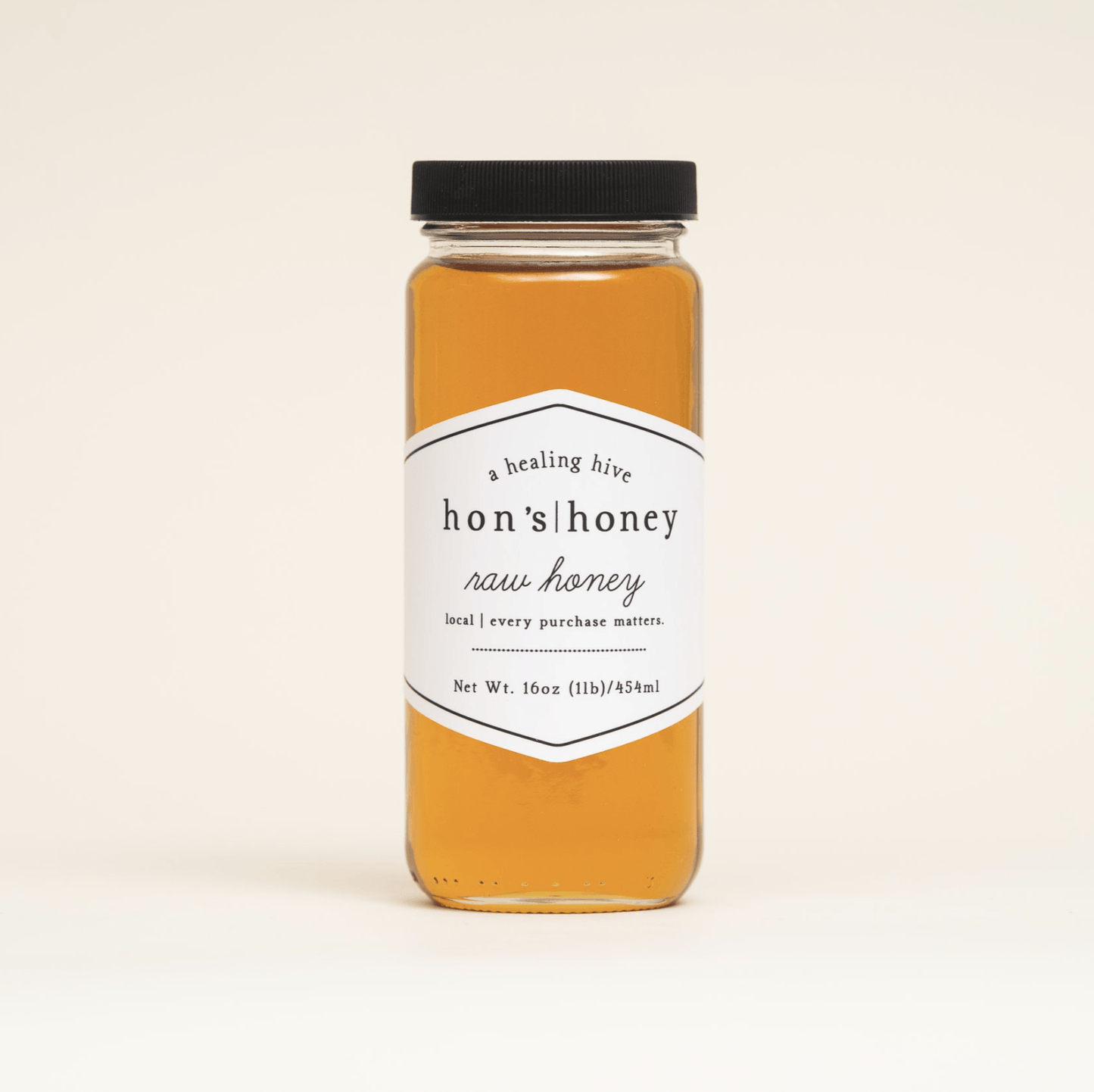 Hon's Raw Local Honey / Honey - Route One Apparel