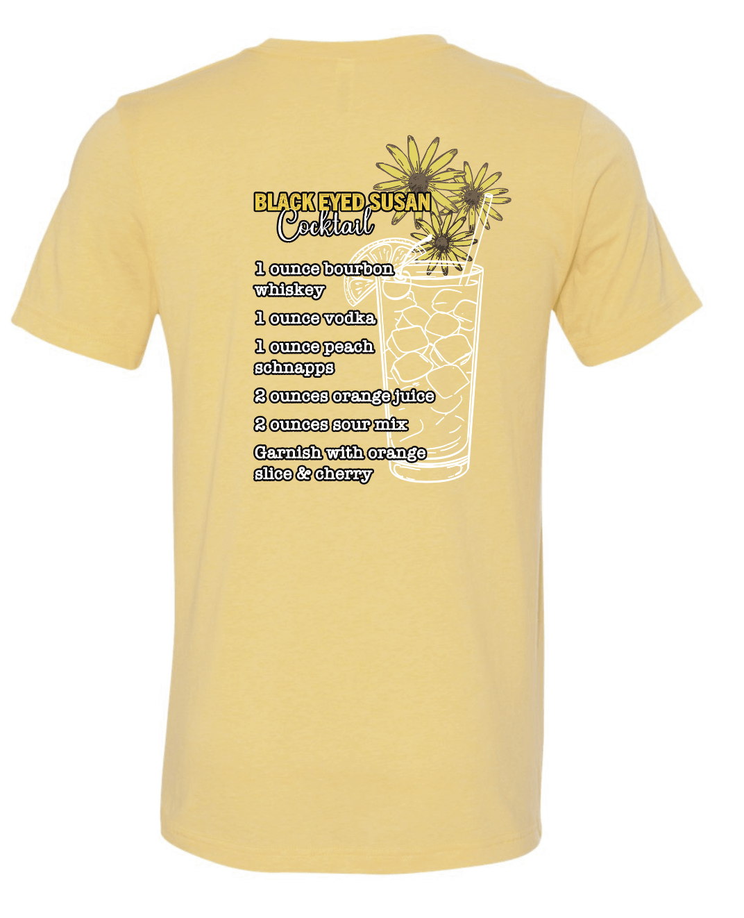 Black Eyed Susan Cocktail (Heather Gold) / Shirt - Route One Apparel