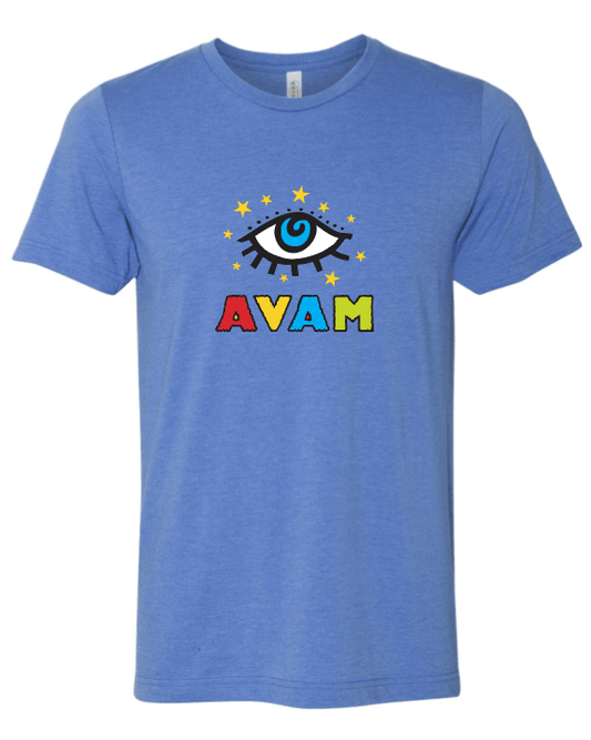 *COMING SOON* AVAM Full Color Eye Logo (Blue) / Shirt - Route One Apparel