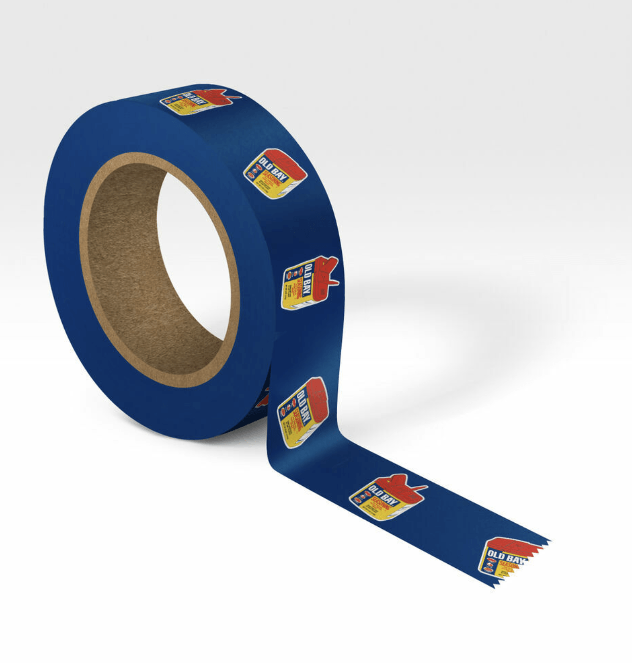 Old Bay 3-D Can Pattern / Washi Tape - Route One Apparel