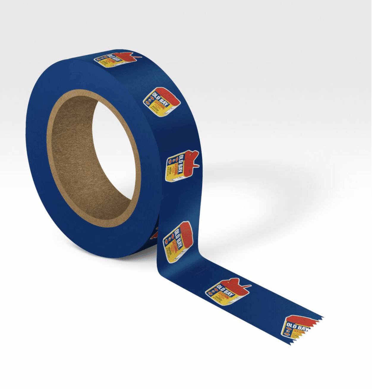 Old Bay 3-D Can Pattern / Washi Tape - Route One Apparel