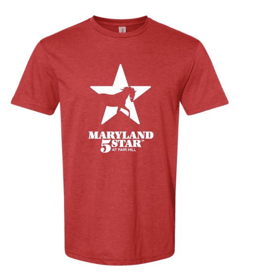 Route One Apparel Maryland 5 Star Official (Red Mist) / Shirt