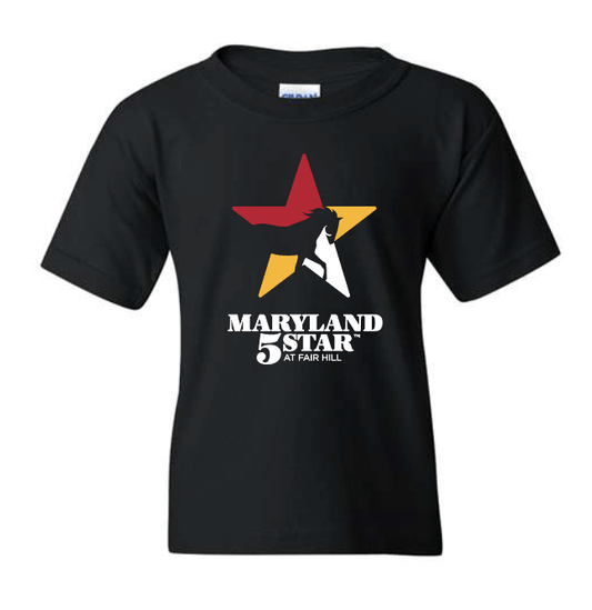 Maryland 5 Star Official (Black) / *Youth* Shirt - Route One Apparel