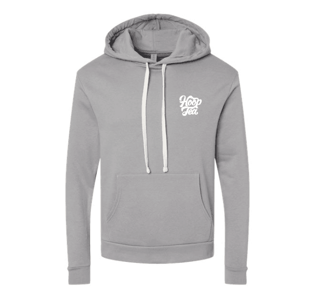 Hoop Tea Logo (Lead Grey) / Hoodie - Route One Apparel