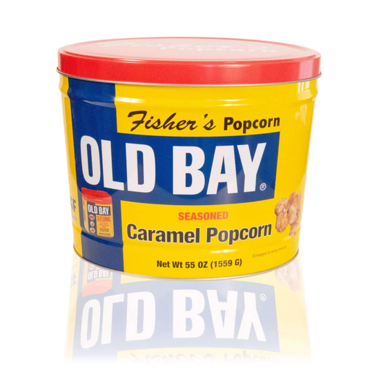 Old Bay Seasoned Caramel (2 Gal Tin) / Popcorn - Route One Apparel