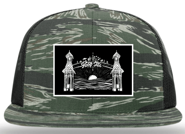 *COMING SOON* Hoop Tea Arch (Tiger Camo) / Trucker - Route One Apparel