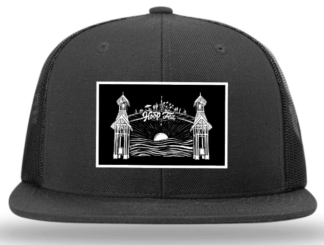 *COMING SOON* Hoop Tea Arch (Black) / Snapback - Route One Apparel