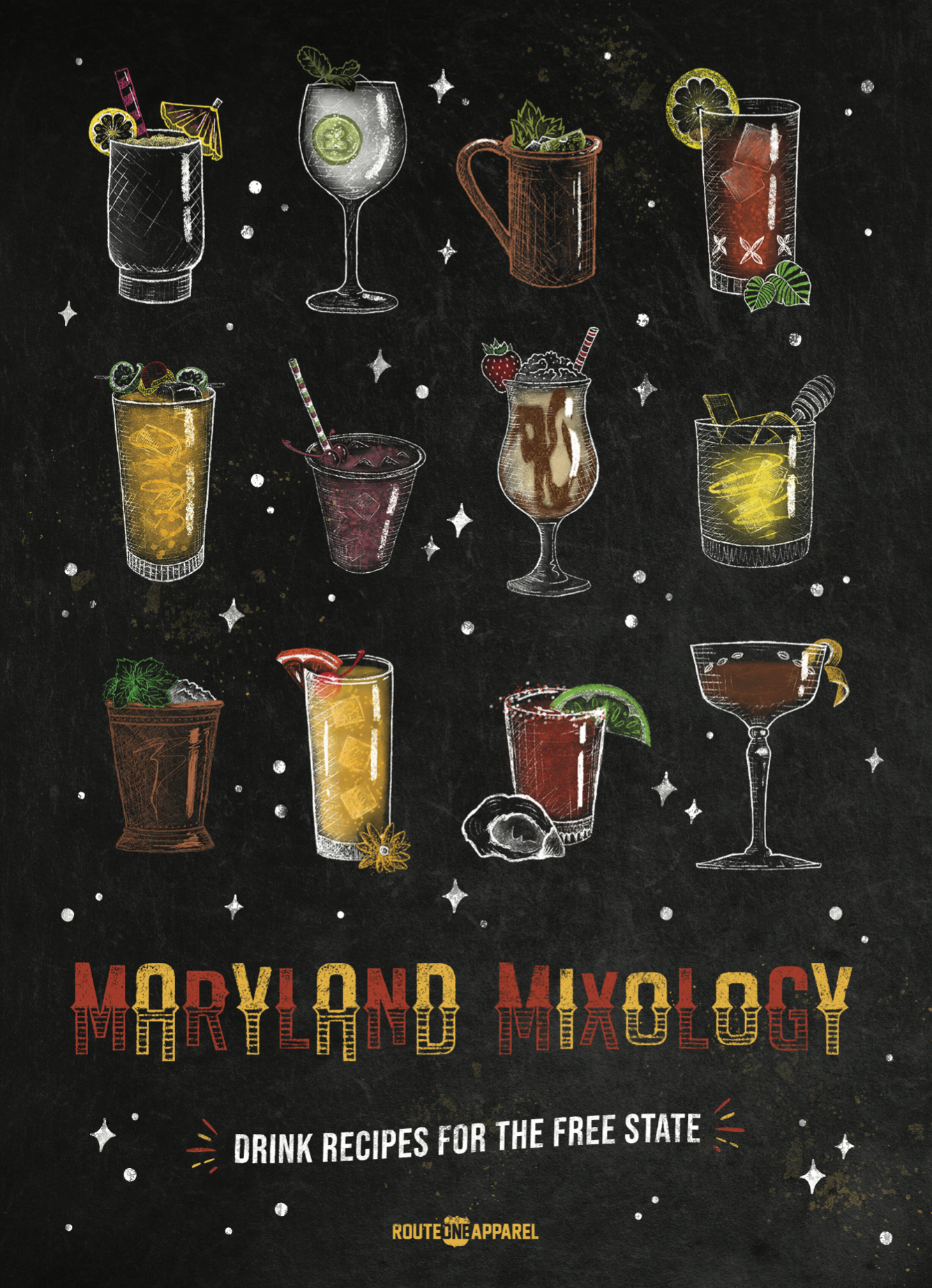 Maryland Mixology Cocktails / Book - Route One Apparel