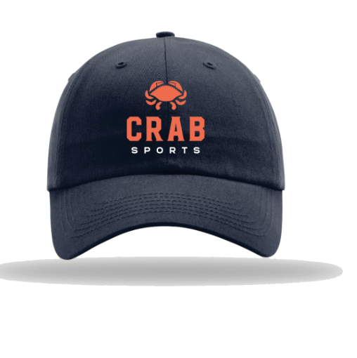 Crab Sports (Navy) / Baseball Hat - Route One Apparel