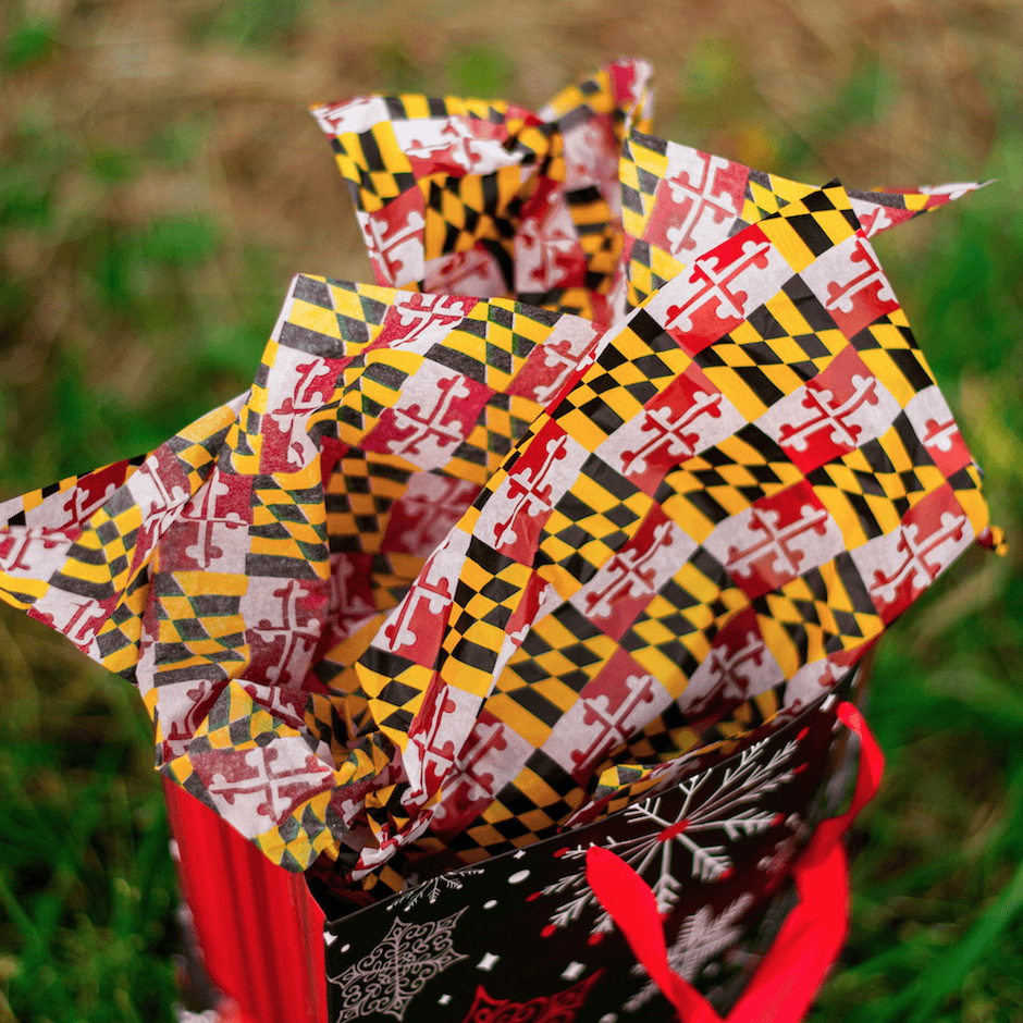 Maryland Flag / Tissue Paper Pack - Route One Apparel