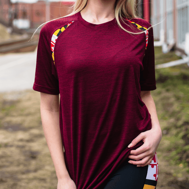Maryland Sport (Burgundy) / Shirt - Route One Apparel