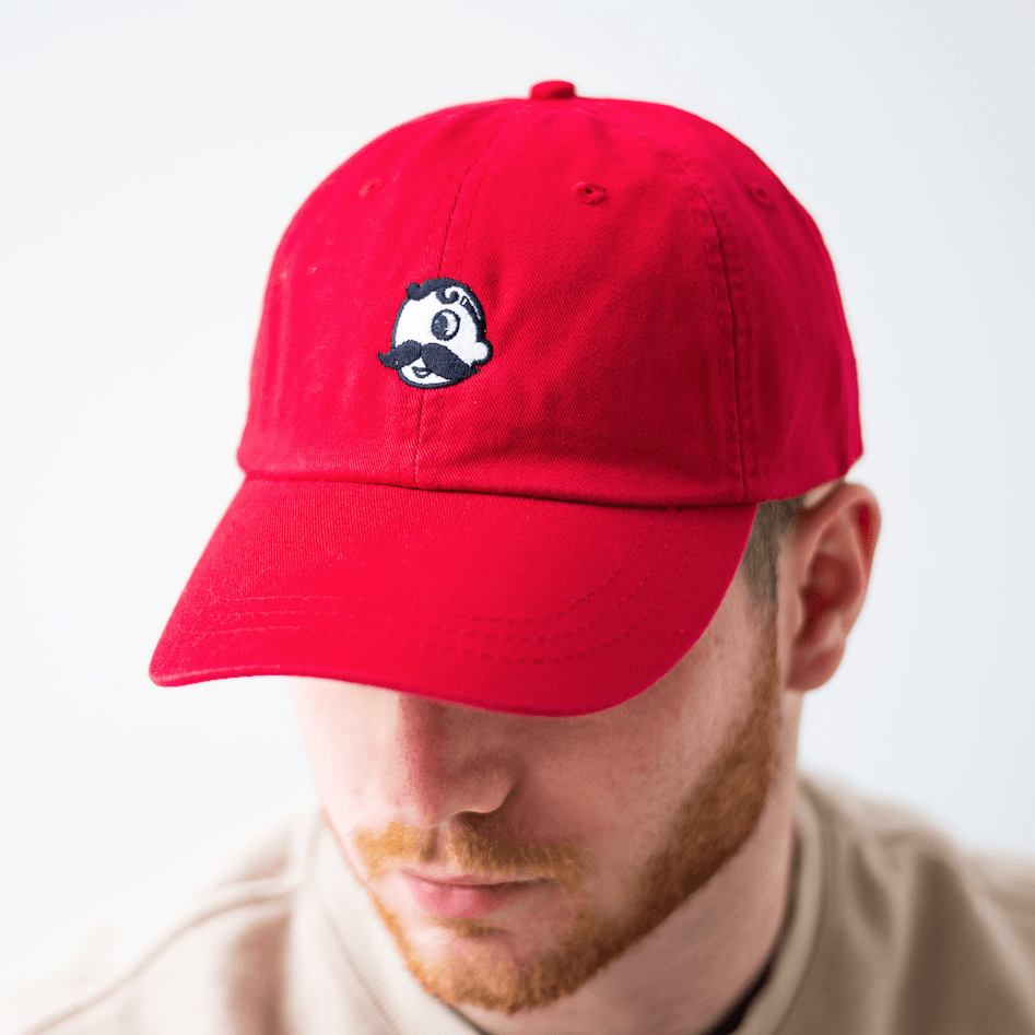 Natty Boh Logo (Red) / Baseball Hat - Route One Apparel