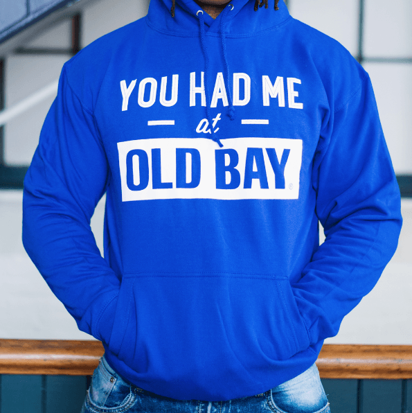 You Had Me At Old Bay (Royal) / Hoodie - Route One Apparel