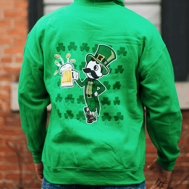 Natty Boh Shamrock / Hoodie - Route One Apparel