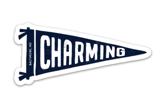 Charming Pennant / Sticker - Route One Apparel