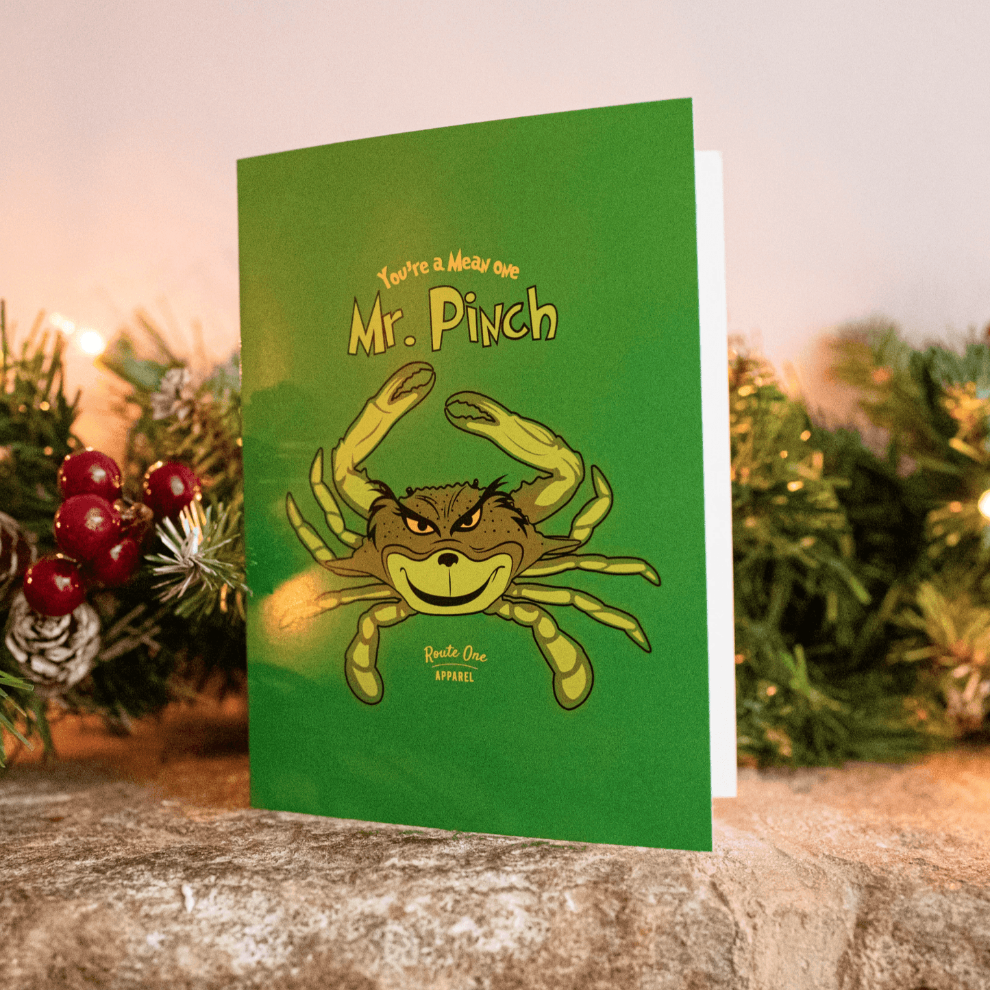 Mr. Pinch / Christmas Card - Route One Apparel