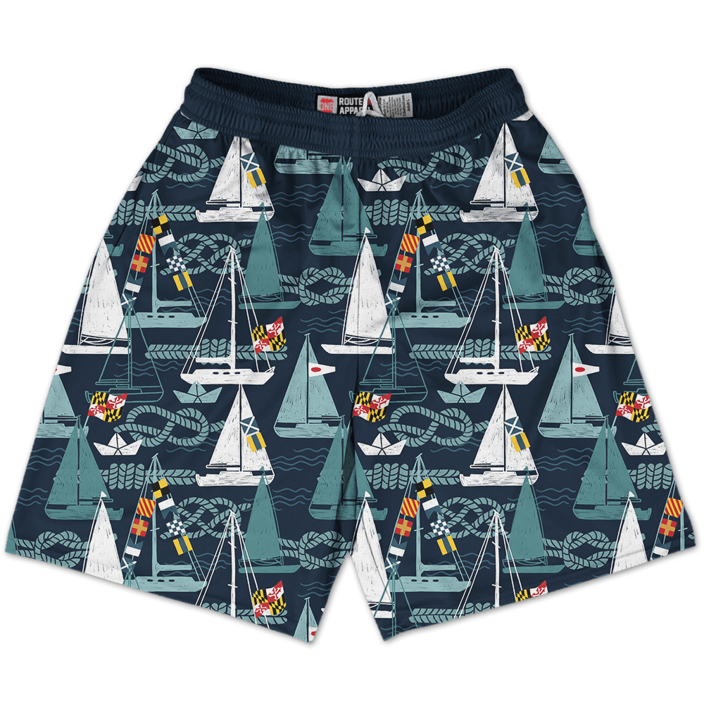 Seaborn Marylander / Athletic Shorts - Route One Apparel