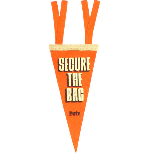 Utz "Secure The Bag" / Mini Pennant Flag - Route One Apparel