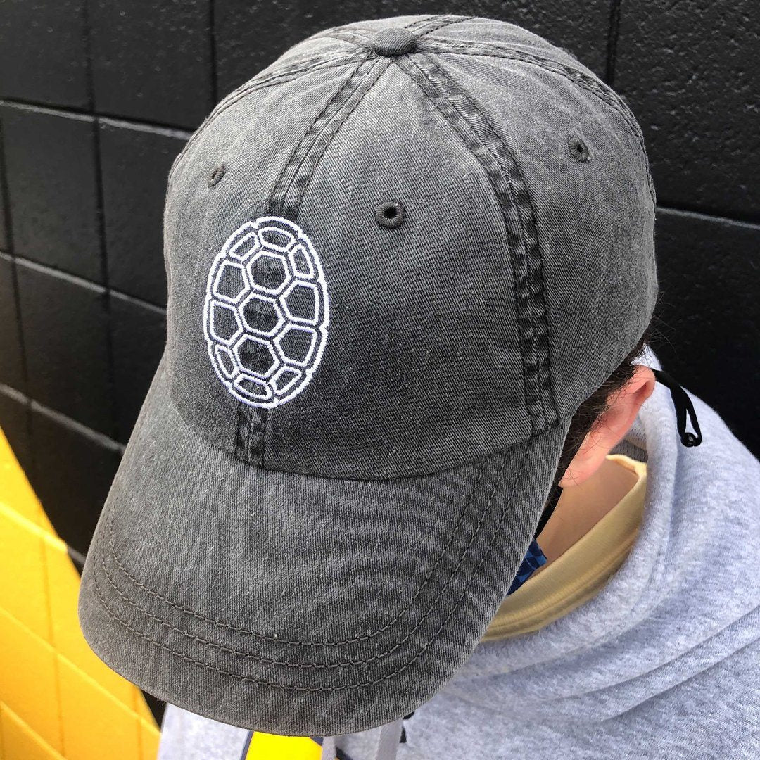 Turtle Shell (Black) / Baseball Hat - Route One Apparel