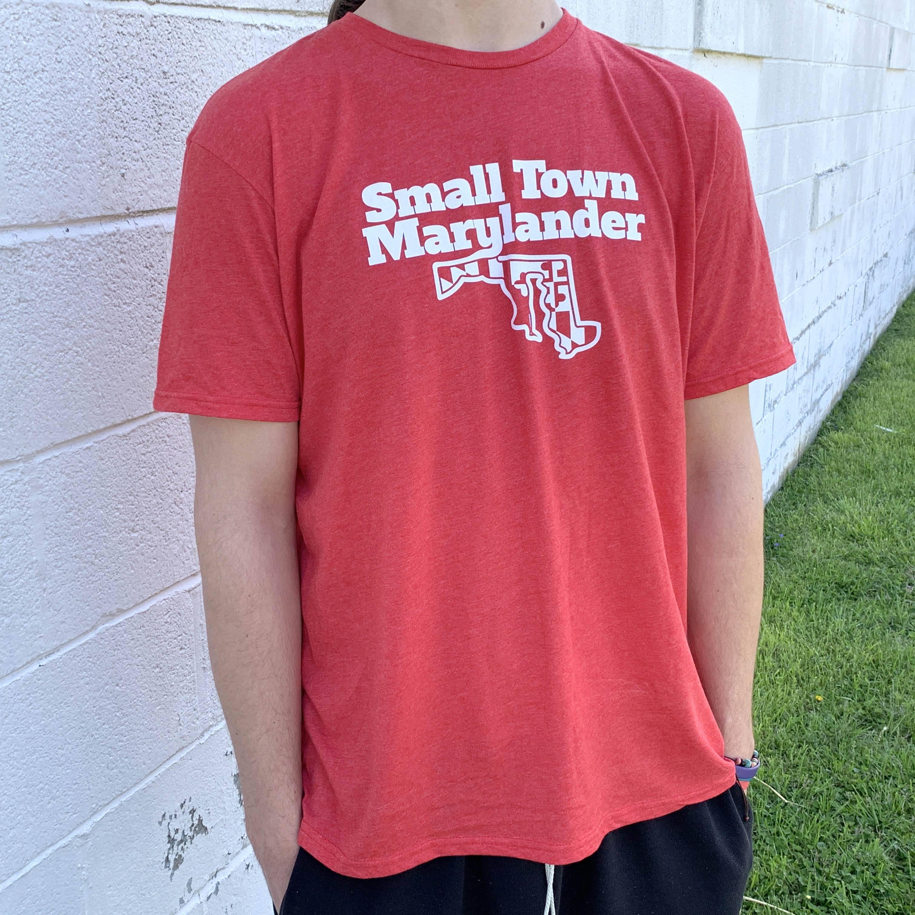 Small Town Marylander (Red) / Shirt - Route One Apparel
