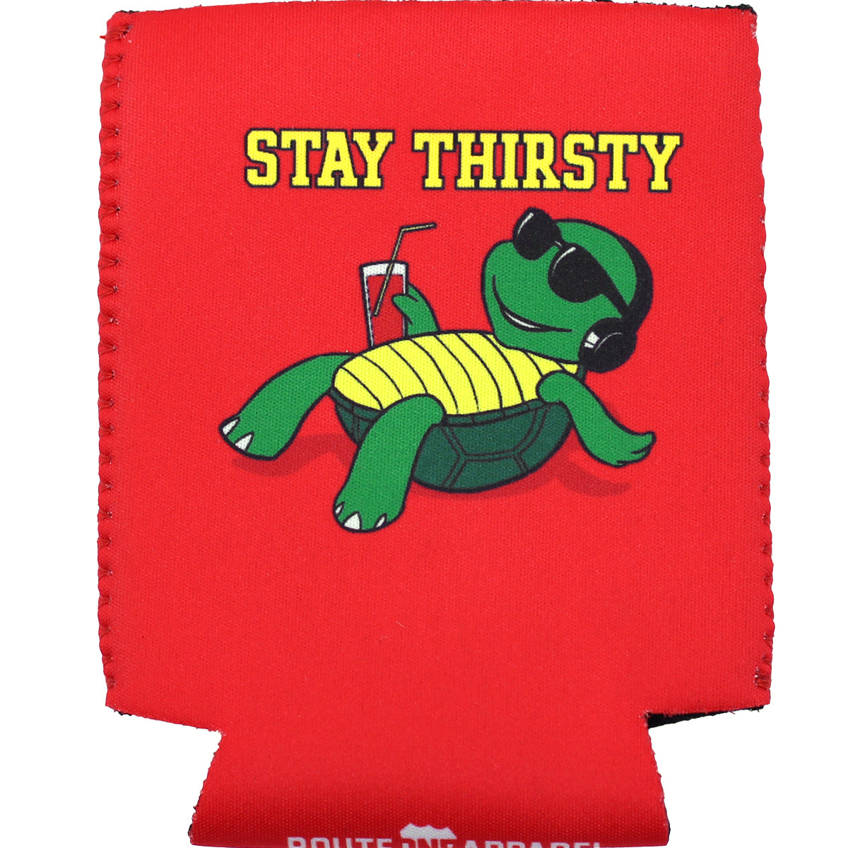 Stay Thirsty, Thirsty Turtle / Can Cooler - Route One Apparel