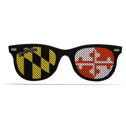 Maryland Logo Lense / Sticker - Route One Apparel