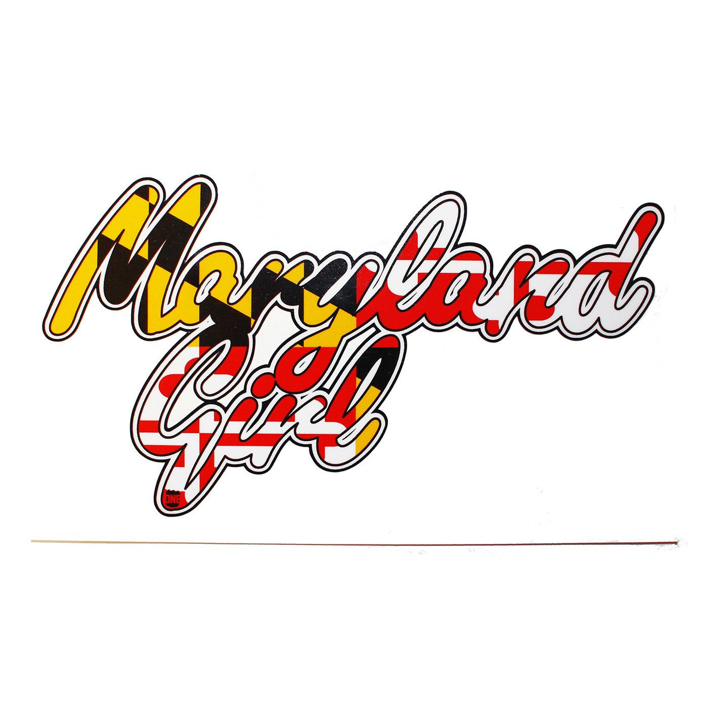 Maryland Girl / Sticker - Route One Apparel