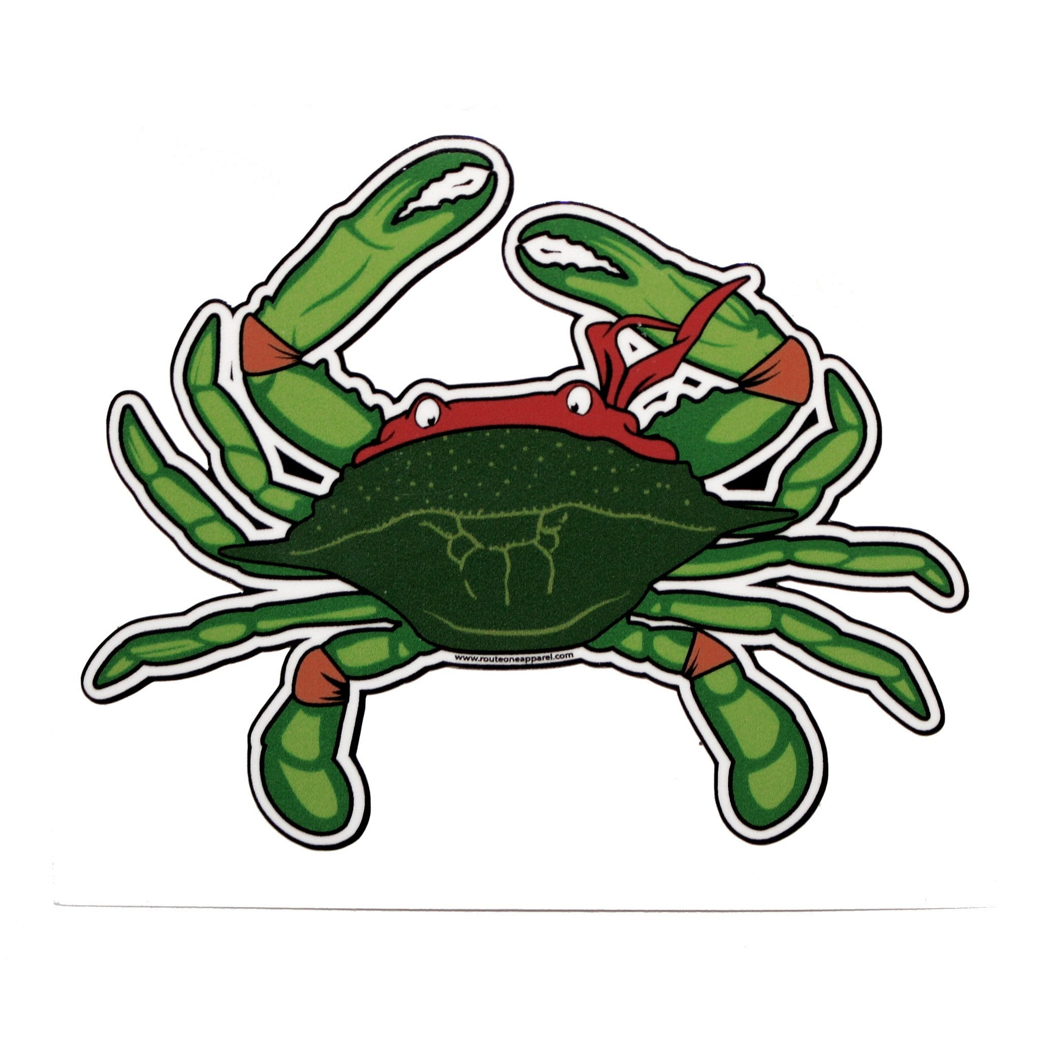 Ninja Crab / Sticker - Route One Apparel