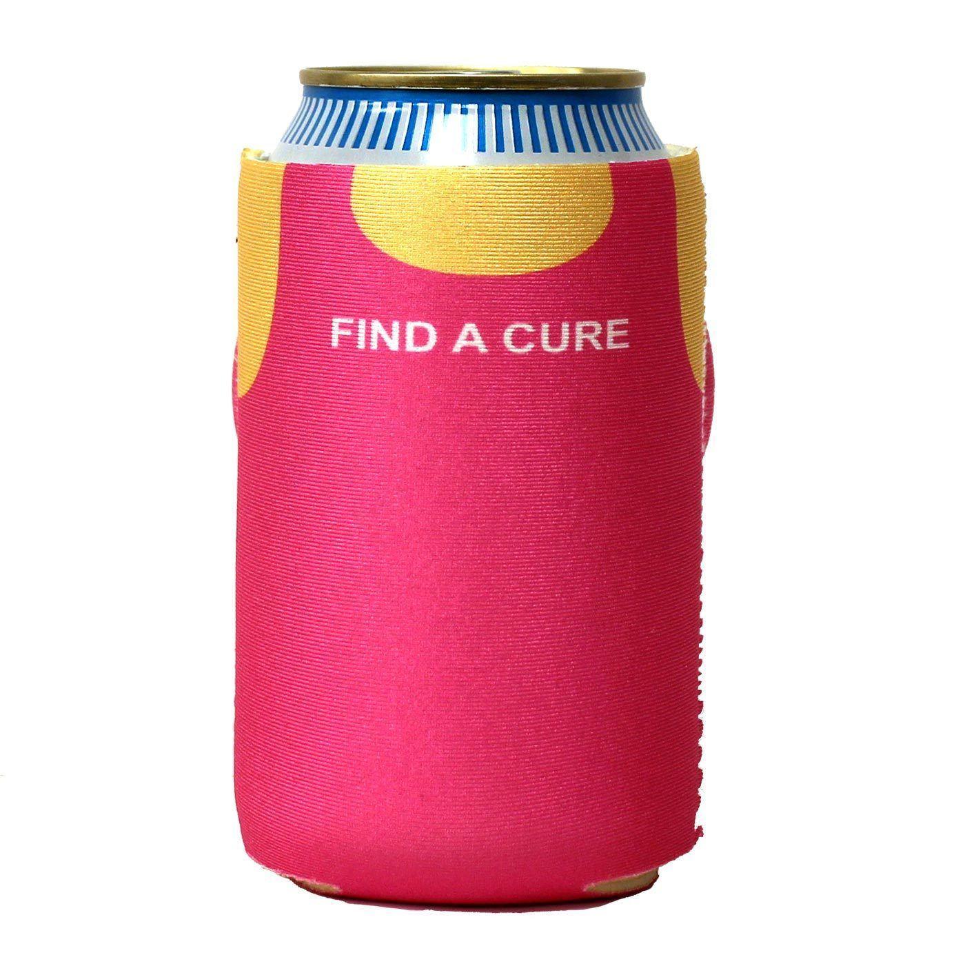 Support Our Local Boobs (Pink) / Can Cooler - Route One Apparel