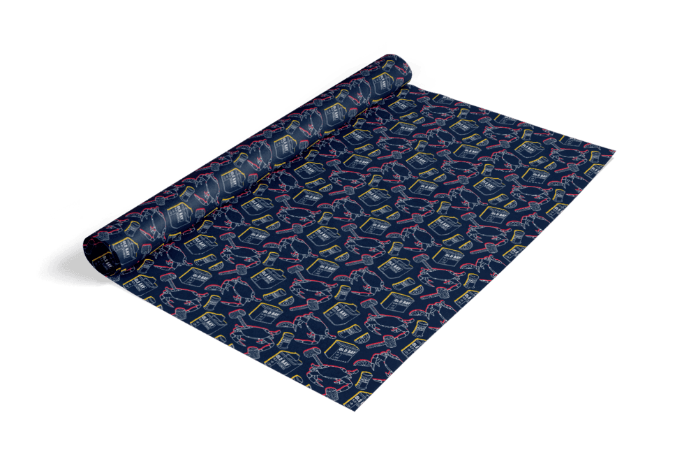 Old Bay Crab & Mallet Stencil Outline / Tissue Paper Pack - Route One Apparel