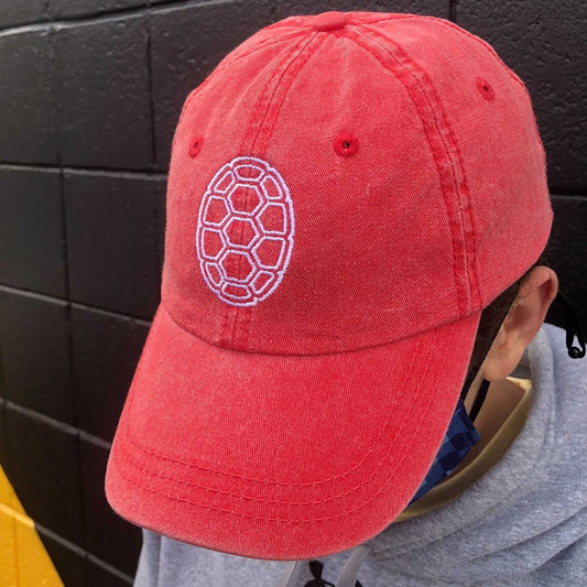 Turtle Shell (Red) / Baseball Hat - Route One Apparel