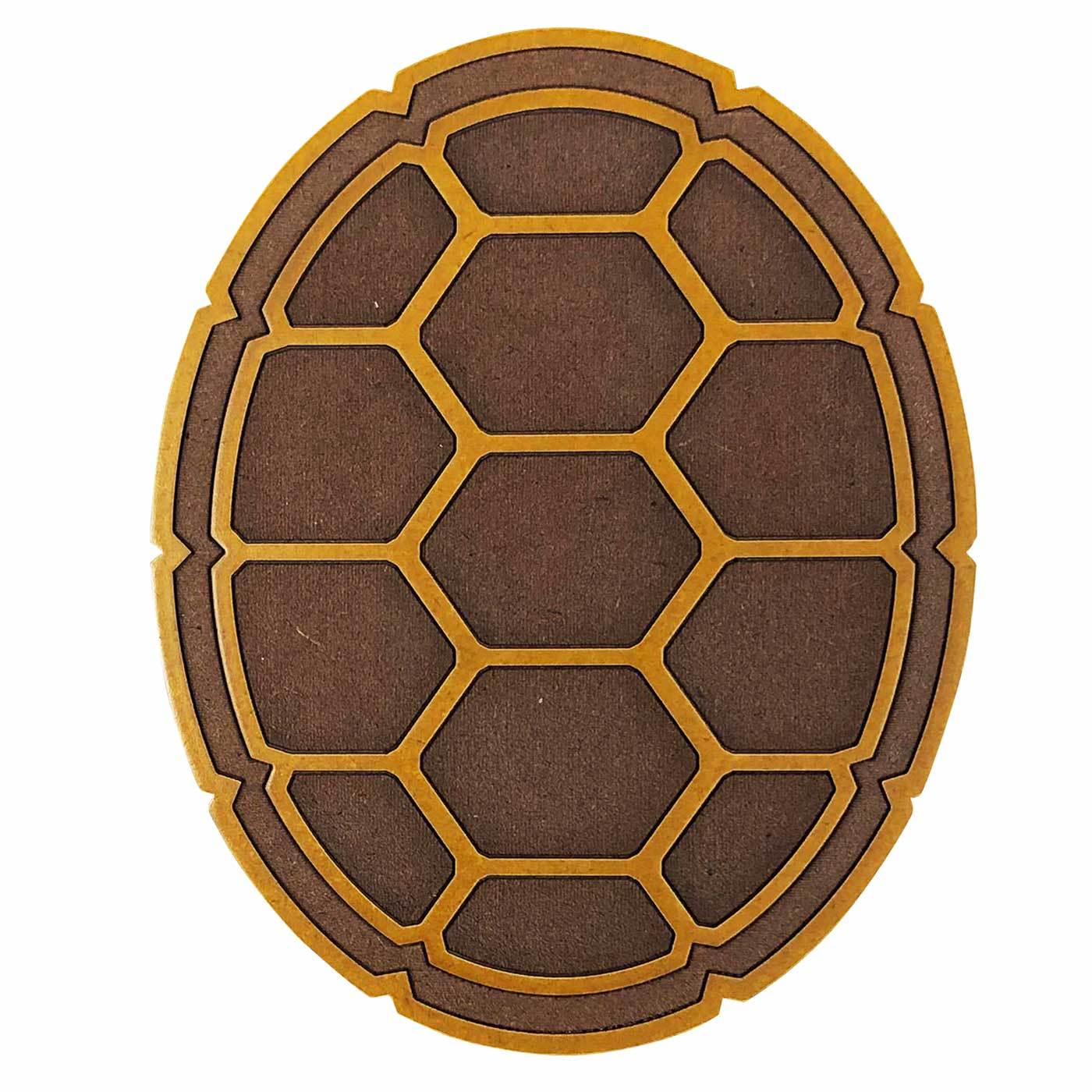 Turtle Shell / Wooden Coaster - Route One Apparel