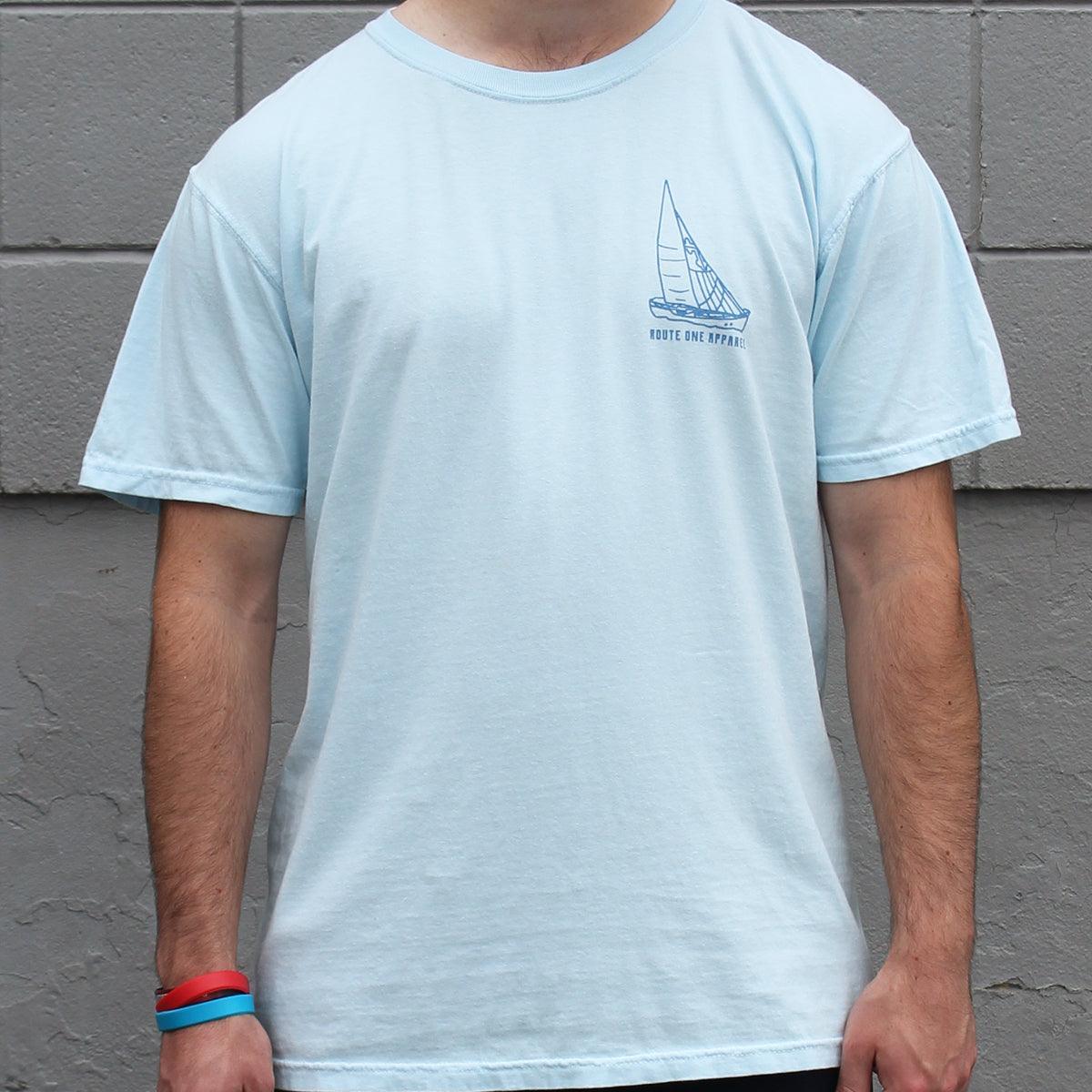 The Chesapeake Is My Happy Place (Chambray) / Shirt - Route One Apparel