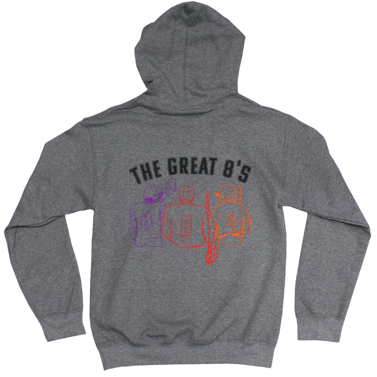 The Great 8's - Maryland Edition (Grey) / Hoodie - Route One Apparel
