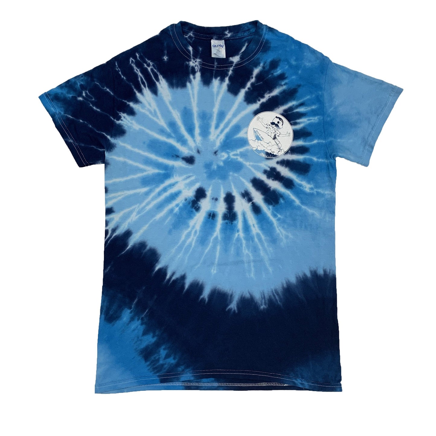 Boh Knows Surfing (Blue Tide Swirl) / Shirt - Route One Apparel