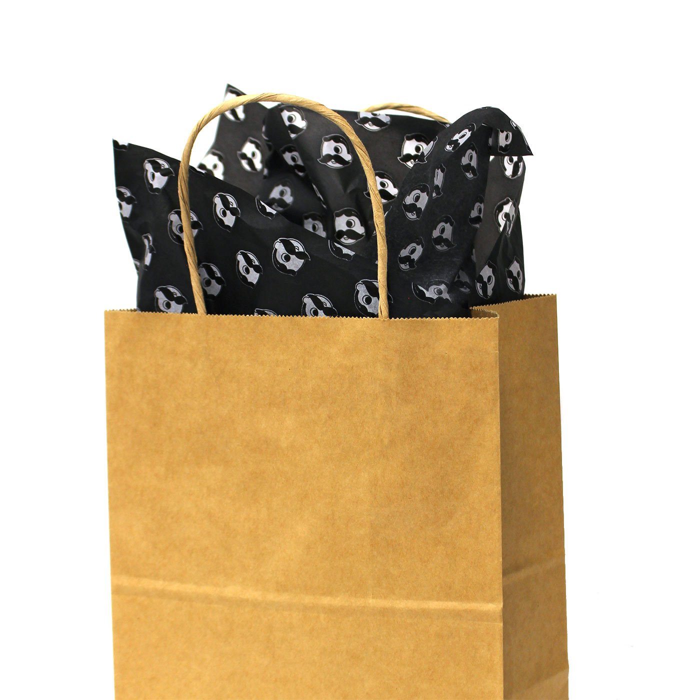 Natty Boh (Black) / Tissue Paper Pack - Route One Apparel