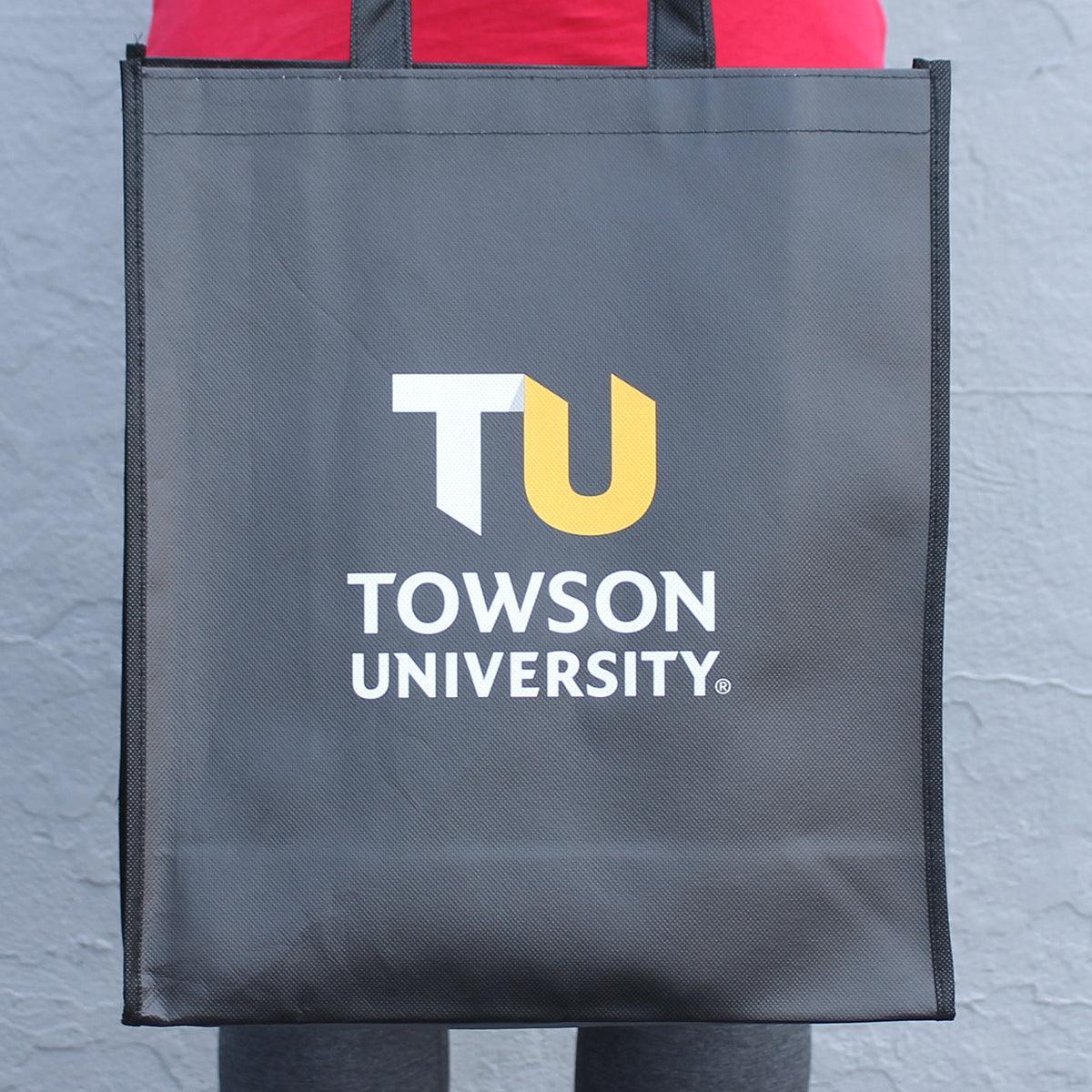 CLC Licensing - Towson Towson University w/ Gold MD Flag / Reusable Shopping Bag