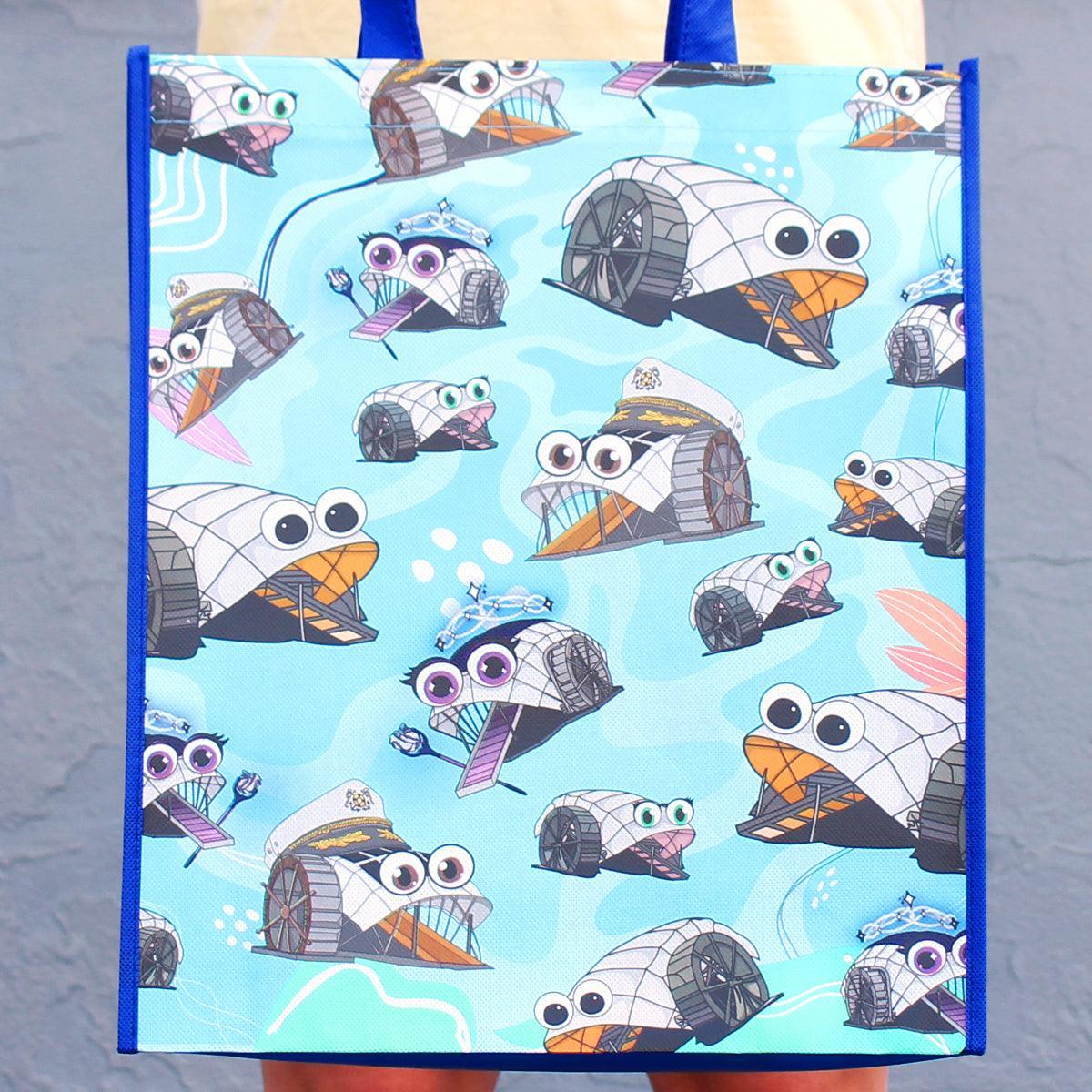 Trash Wheel Family / Reusable Shopping Bag - Route One Apparel
