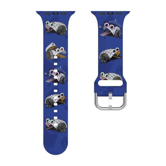 Trash Wheel Family (Royal Blue) / Apple Watch Band - Route One Apparel