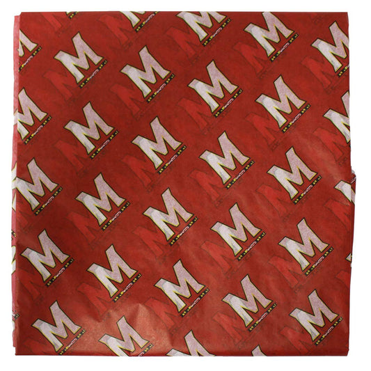 UMD "M" Logo (Red) / Tissue Paper Pack - Route One Apparel