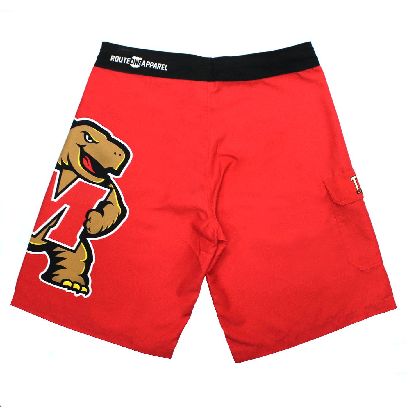 UMD Testudo (Red) / Board Shorts - Route One Apparel