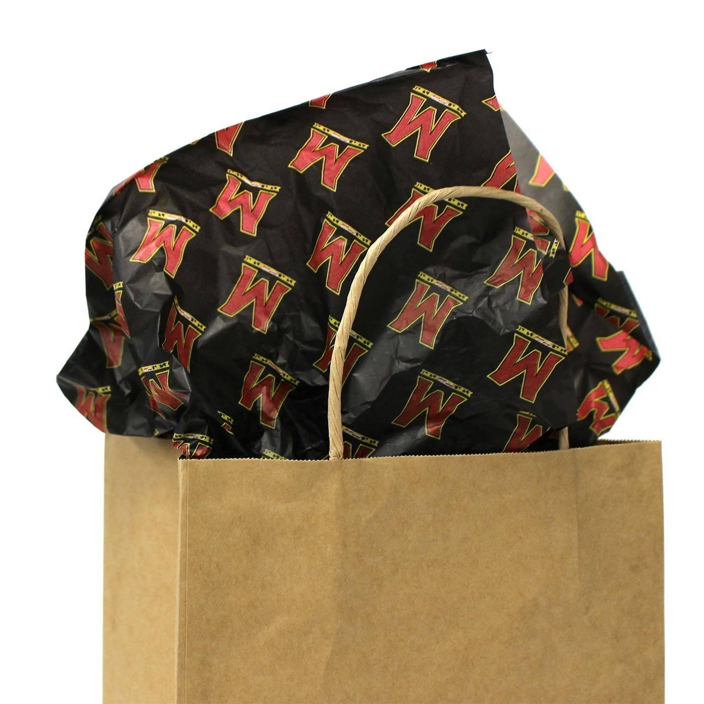 UMD "M" Logo (Black) / Tissue Paper Pack - Route One Apparel