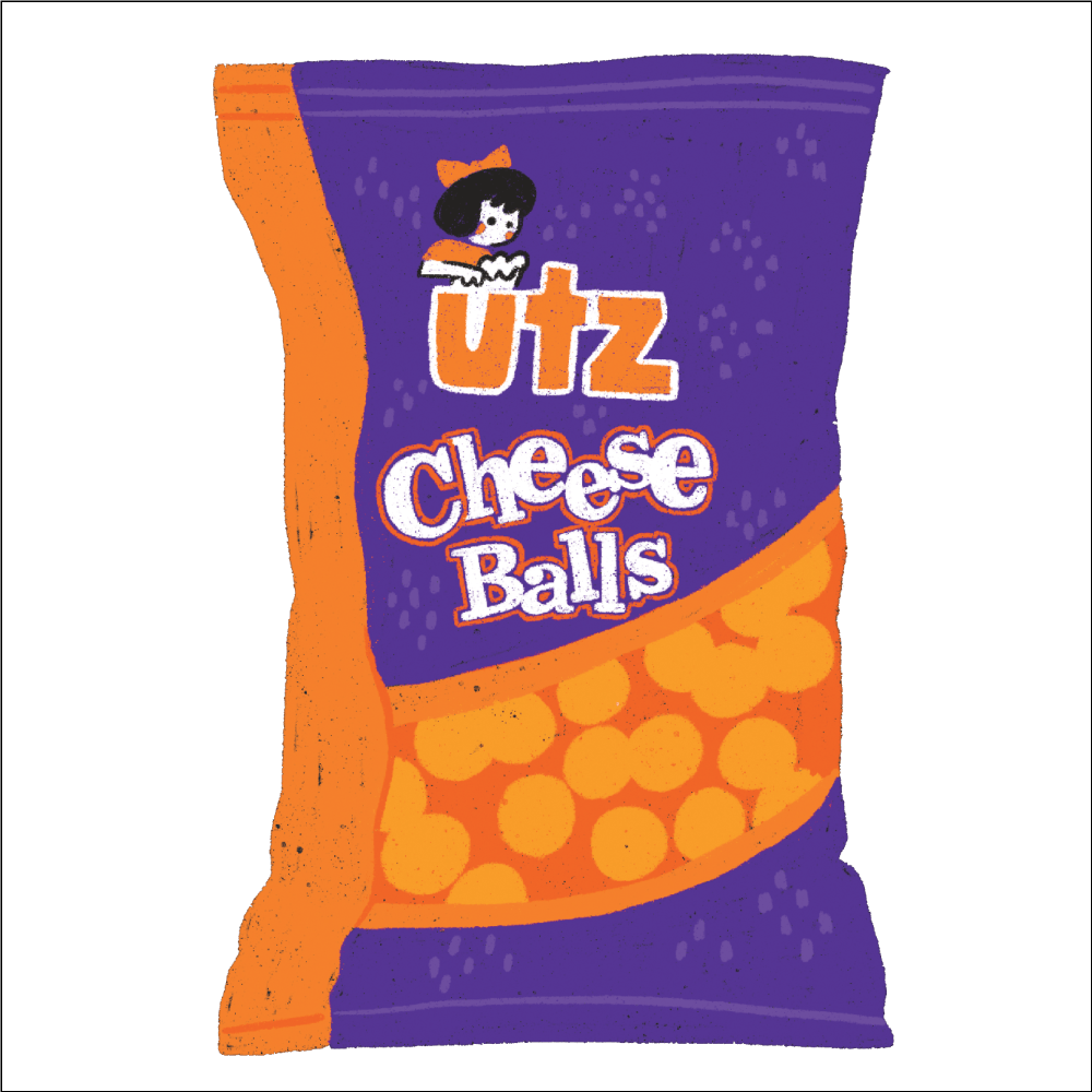 Utz Cheese Balls Bag / Sticker - Route One Apparel