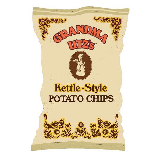 Grandma Utz's Chips Bag / Sticker - Route One Apparel