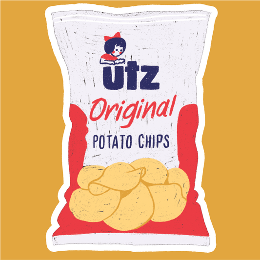 Utz Original Chips Bag / Sticker - Route One Apparel